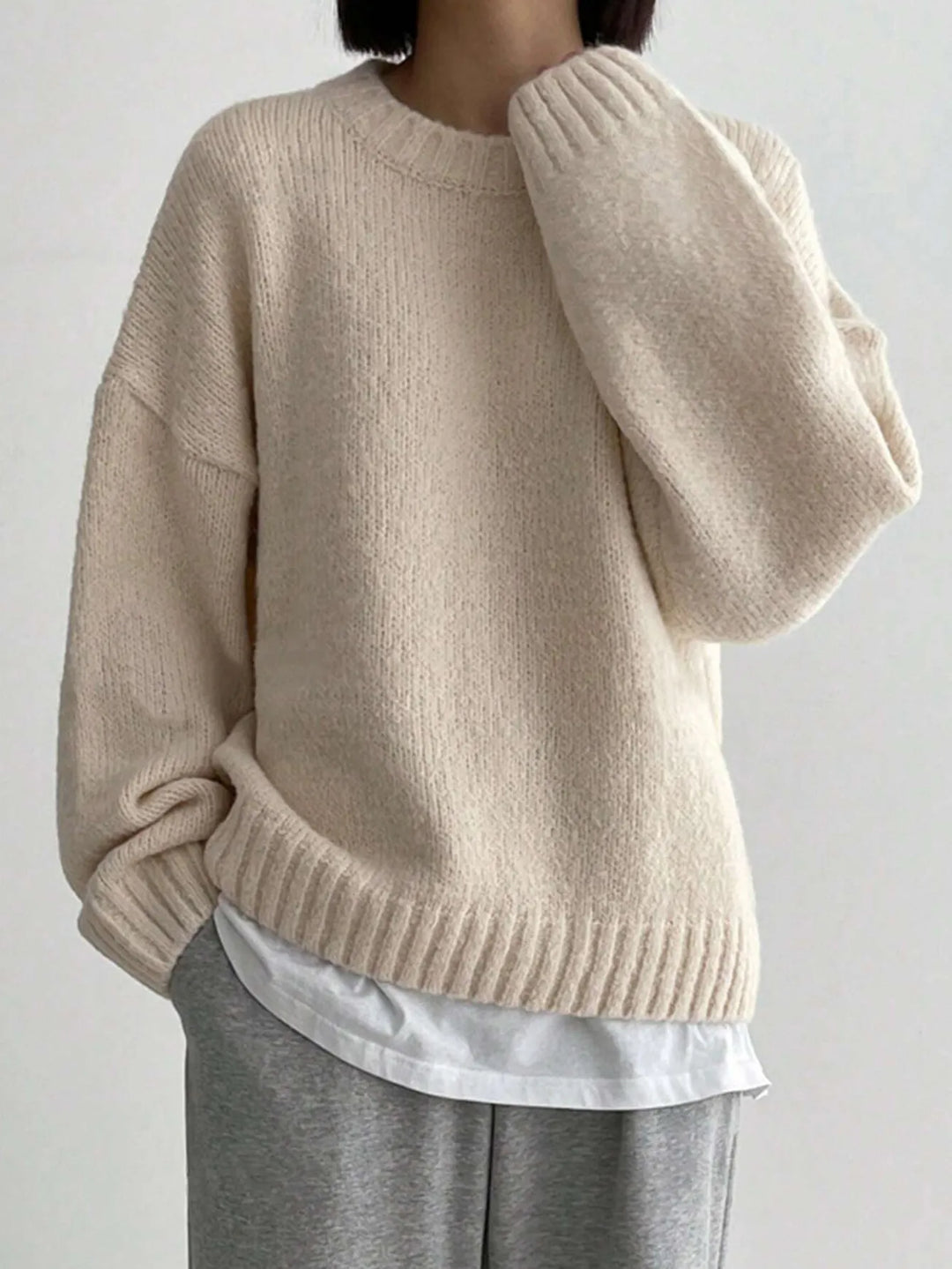 Women’s Oversized Sweater – Soft Relaxed Fit