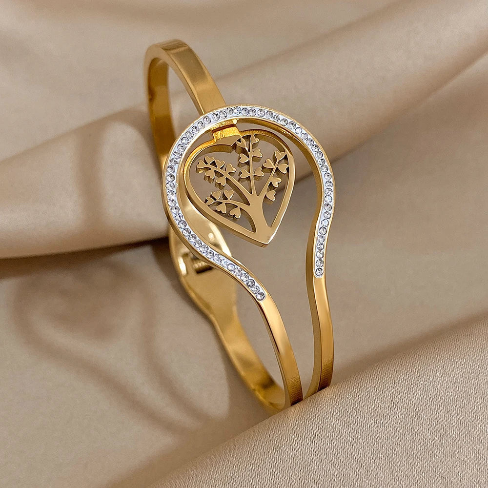 Contour Willow Halo Bangle