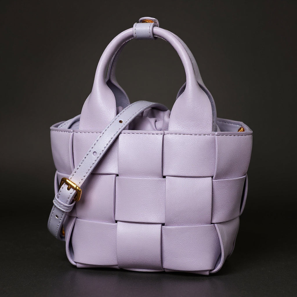 Wynn Woven Mini Basket Bag